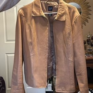 Gap leather jacket